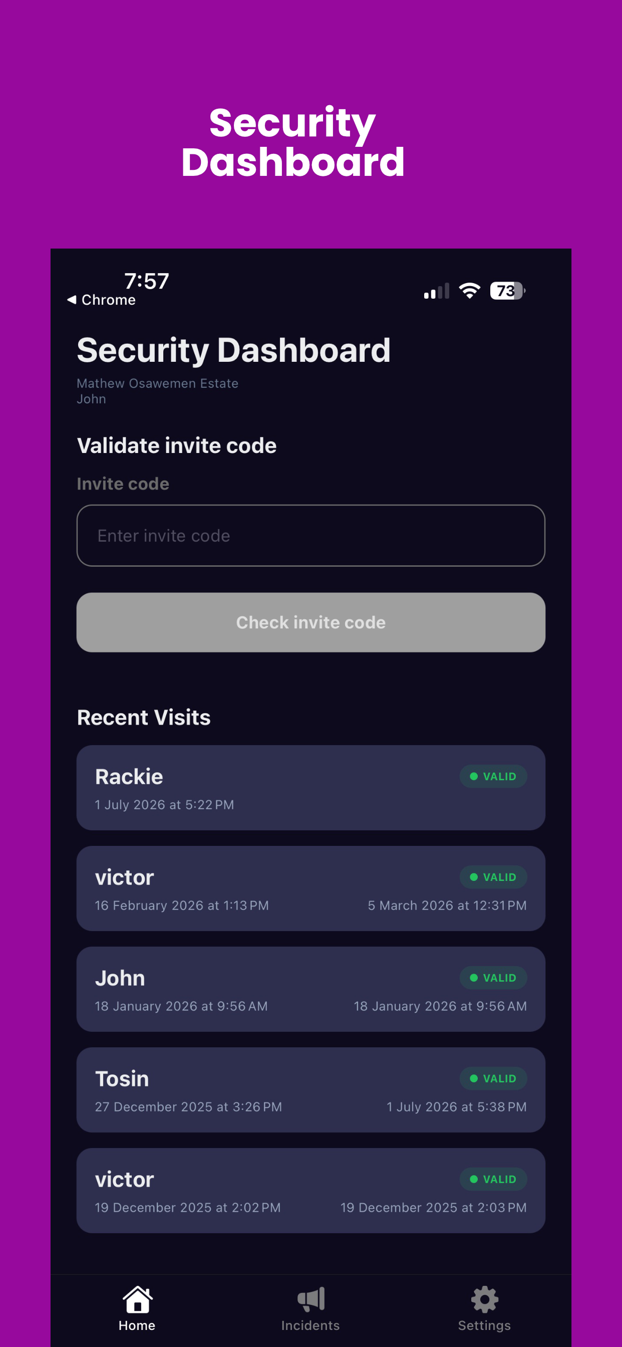 OnGuard App screenshot 5