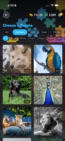 SnapJig: Puzzle your Friends iPhone screenshot