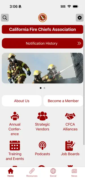 CalChiefs screenshot 1