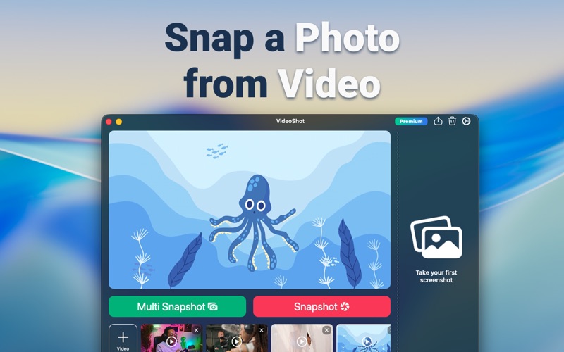 VideoShot: Video to Photo app screenshot