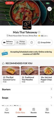 Mais Thai Takeaway Screenshot 2 of 4