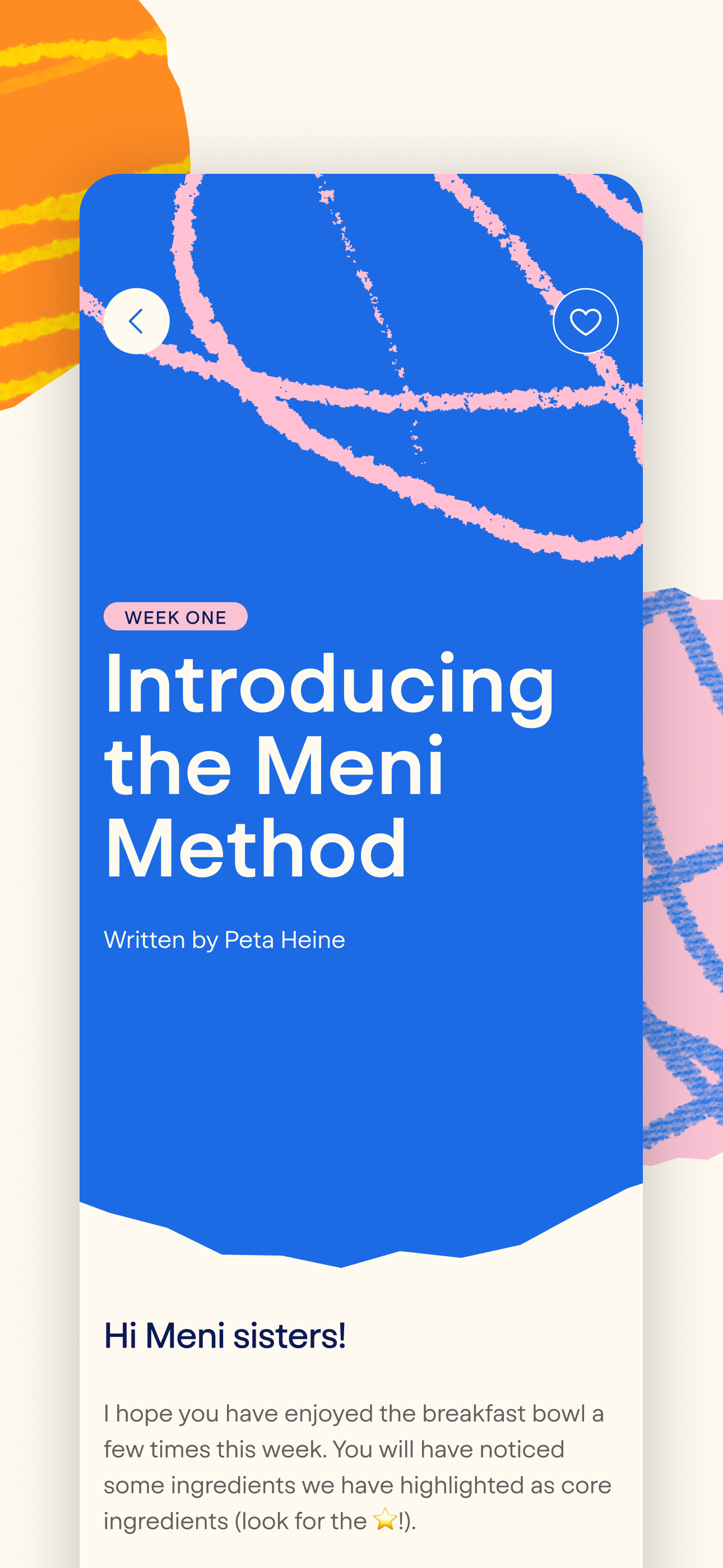 Meni: Food for Menopause