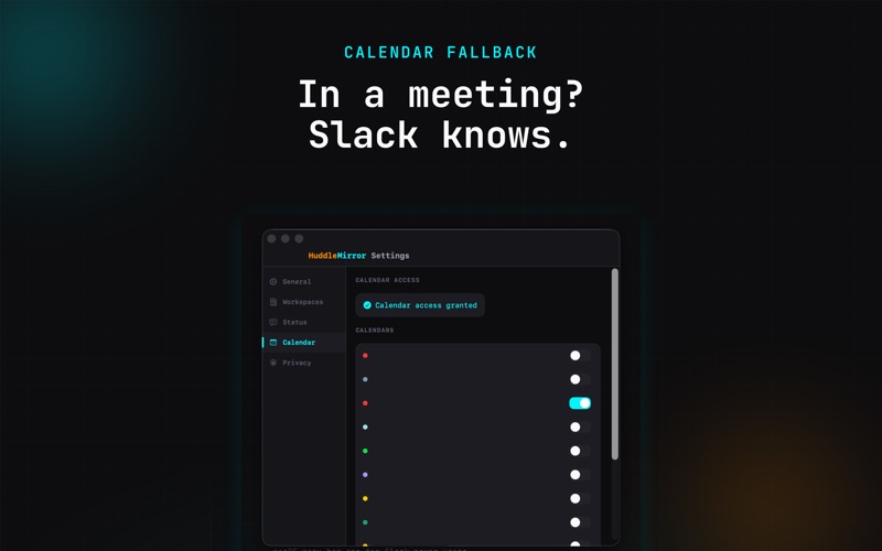 HuddleMirror screenshot