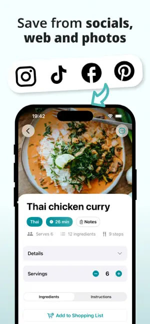 Fuud - recipe organiser screenshot 2
