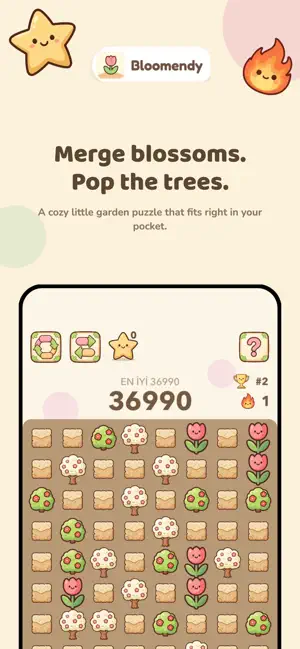 Bloomendy: Merge Puzzle screenshot 1