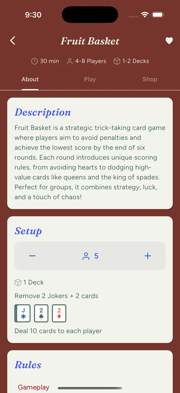 #1. Jemko Game Rules (iOS) Ved: Lovell Design LLC