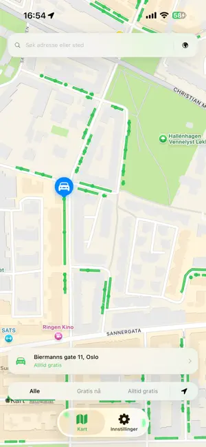 Parkering Oslo screenshot 1