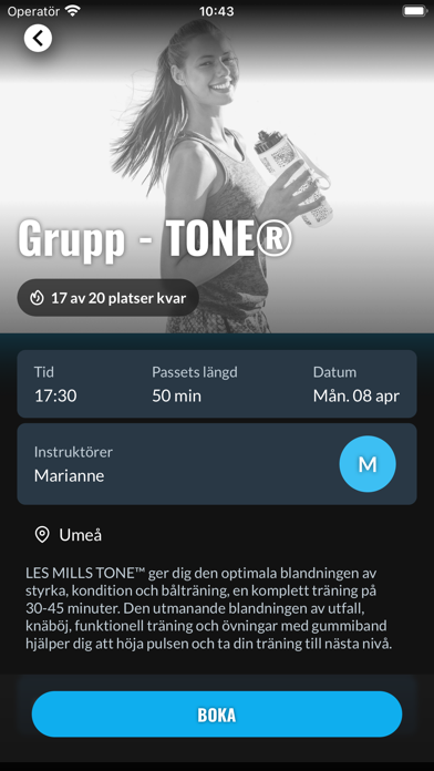 Friskvårdscenter Screenshot