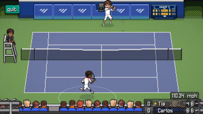 Pixel Pro Tennis Screenshot