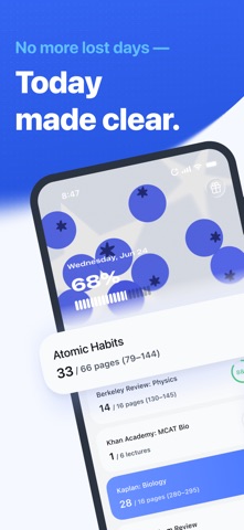 Todait: Adaptive Study Planner iPhone screenshot