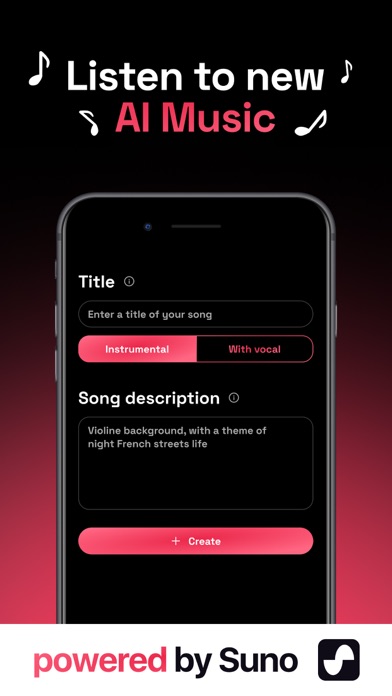 Muza AI: AI Song & Music Screenshot
