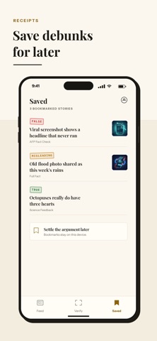 FakeOut: Fake News & AI Check screenshot