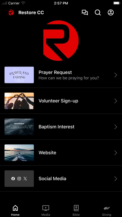 Restore Christian Church App