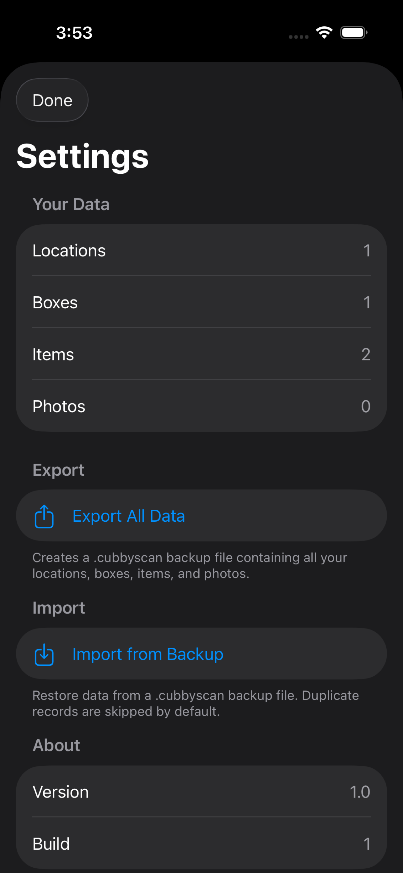CubbyScan screenshot 5