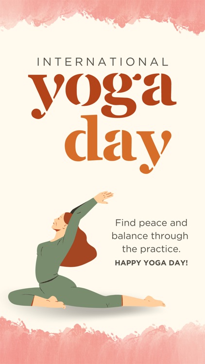 Yoga Day Stickers - WASticker