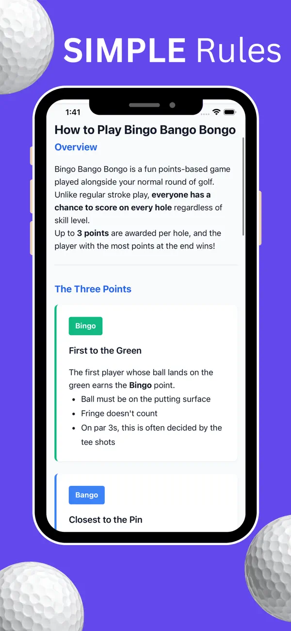 Screenshot #1 pour BangoScore
