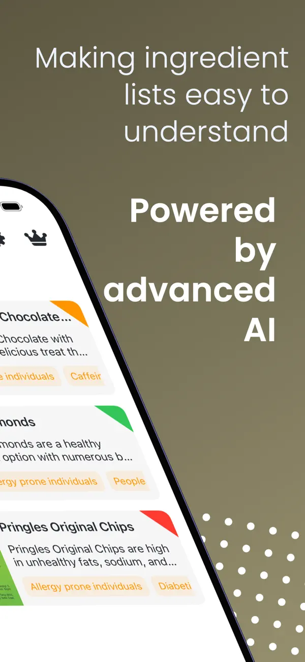Screenshot #2 pour Avcado AI - Ingredients Reveal