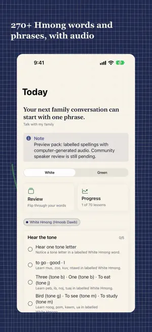 Learn Hmong Language screenshot 1