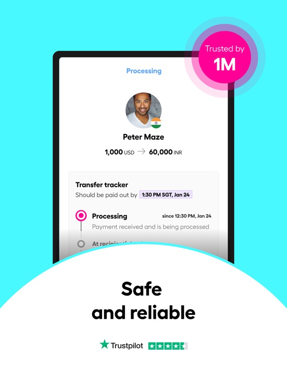 Screenshot #6 pour Instarem: Send money abroad