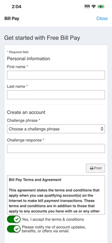 App screenshot