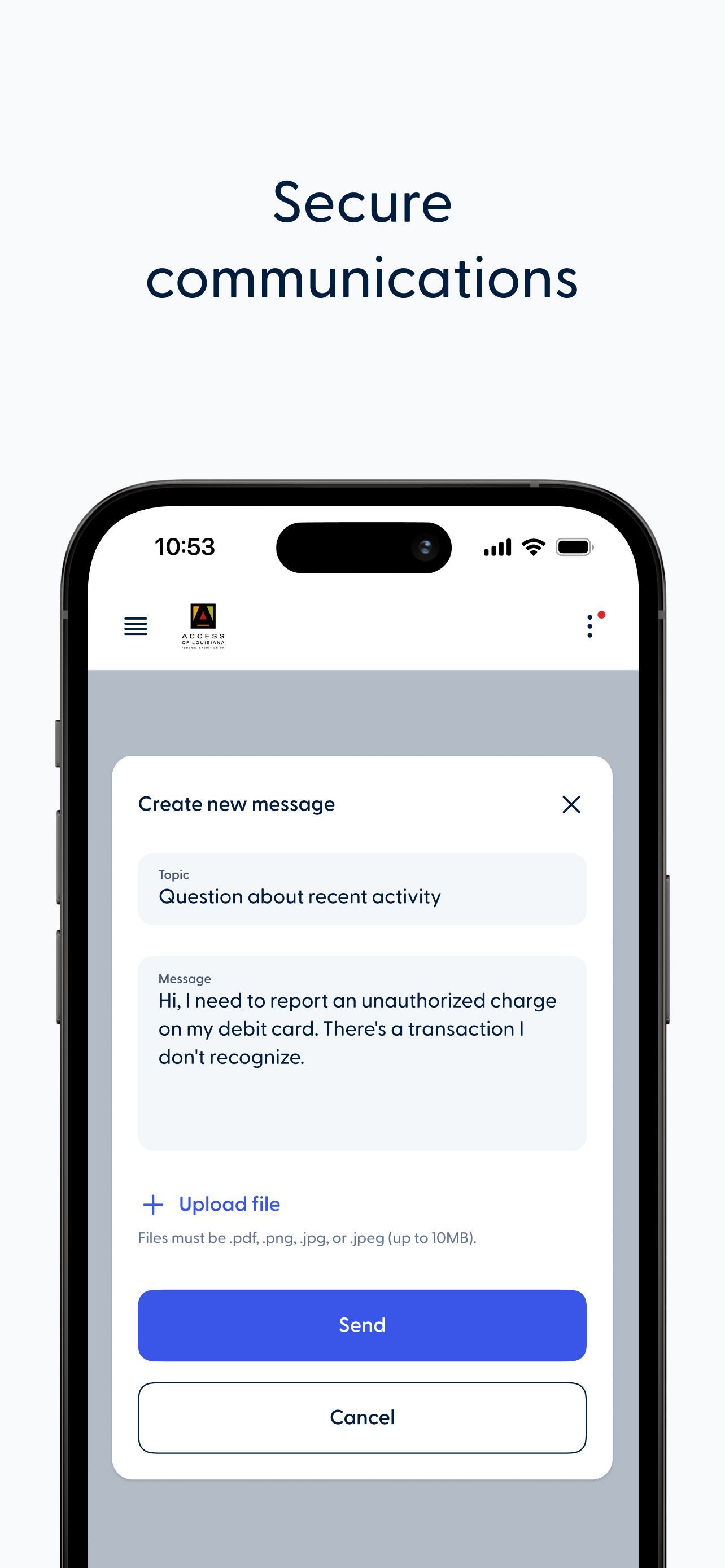 Access of Louisiana FCU Mobile screenshot 5
