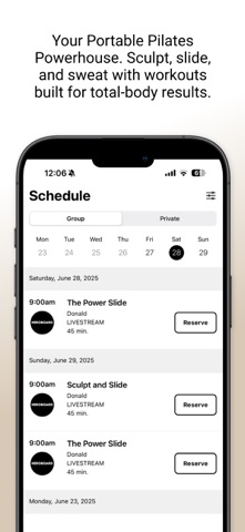 Heroboard Fitness iPhone screenshot