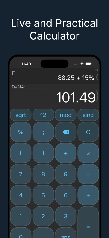 CALC Smart Calculator ± screenshot 1