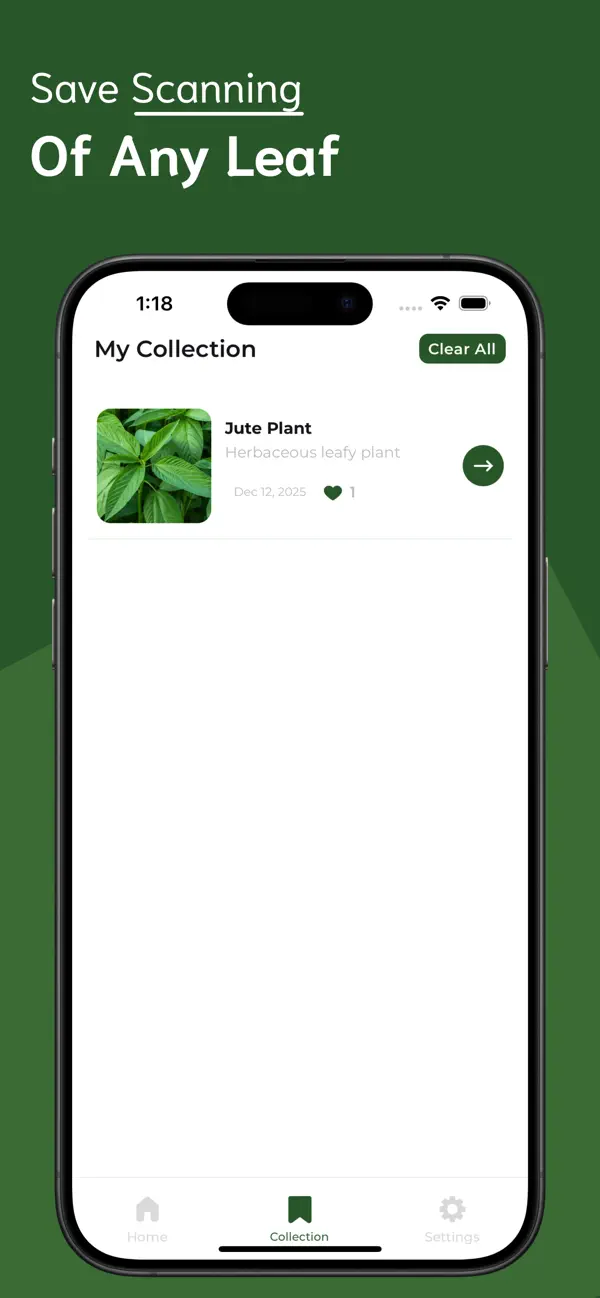 #4. Leaf Identifier - LI (iOS) Ved: Ankur Dhameliya