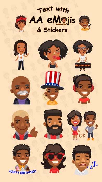 African American AAeMojis Screenshot
