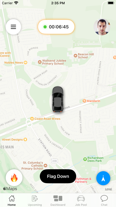 City Driver App Screenshot