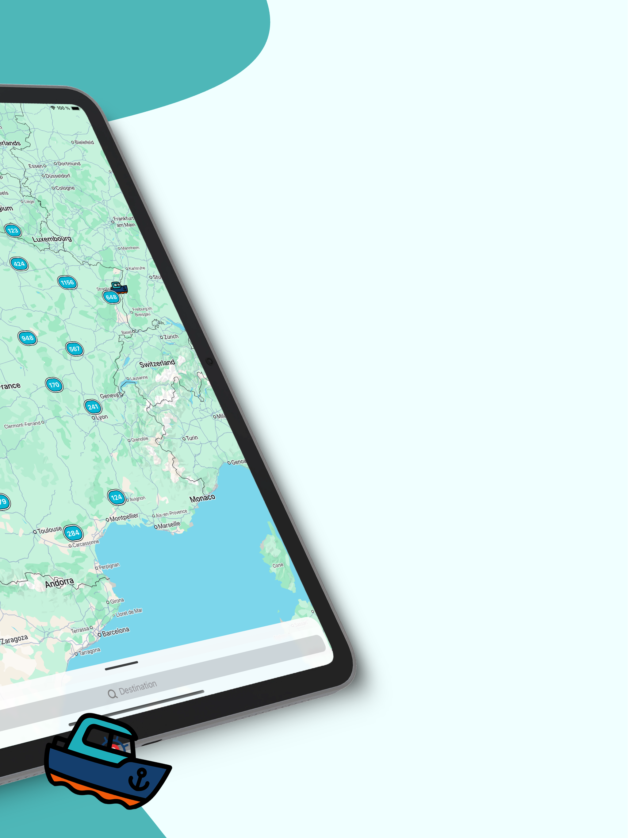 Fluvigo: Boat Navigation GPS screenshot 8