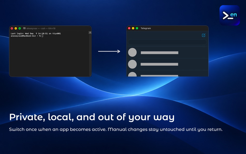 #2. Focus Input (macOS) di: Oleksii Vakhrushev