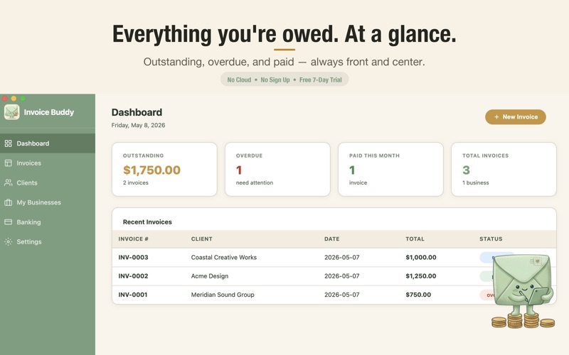 Invoice Buddy: Simple Invoices screenshot