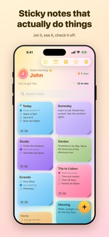 Peel: Sticky Notes & Widgets Screenshot 1 of 10