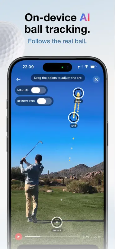 Trazo: Golf Ball Tracer screenshot 2 of 5