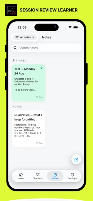Session Review Learner screenshot 4