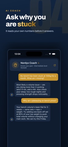 Nordyx: AI Workout Coach screenshot