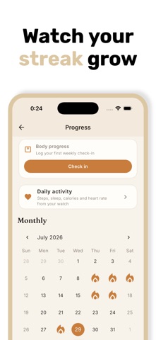 One Body Now - Fitness habit screenshot