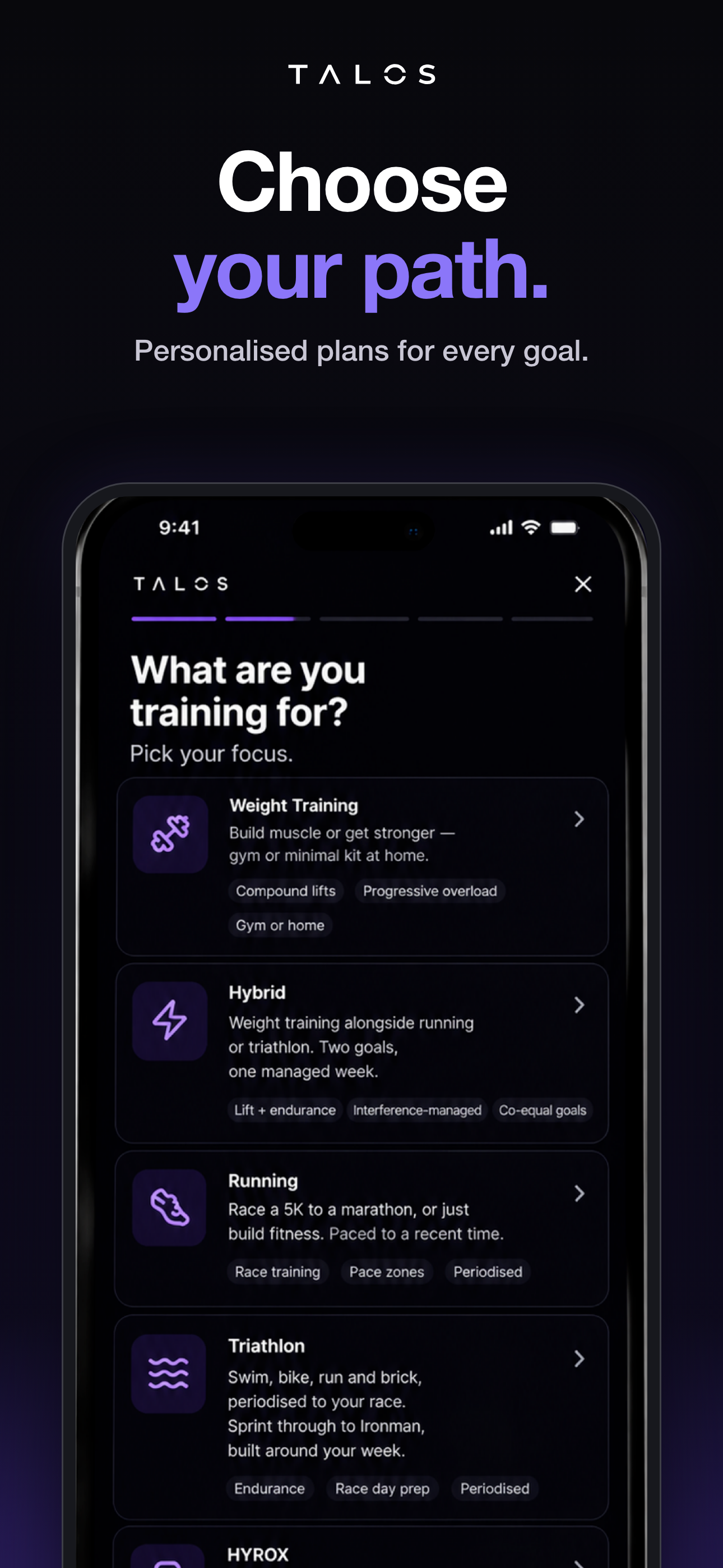 Talos Coach screenshot 2