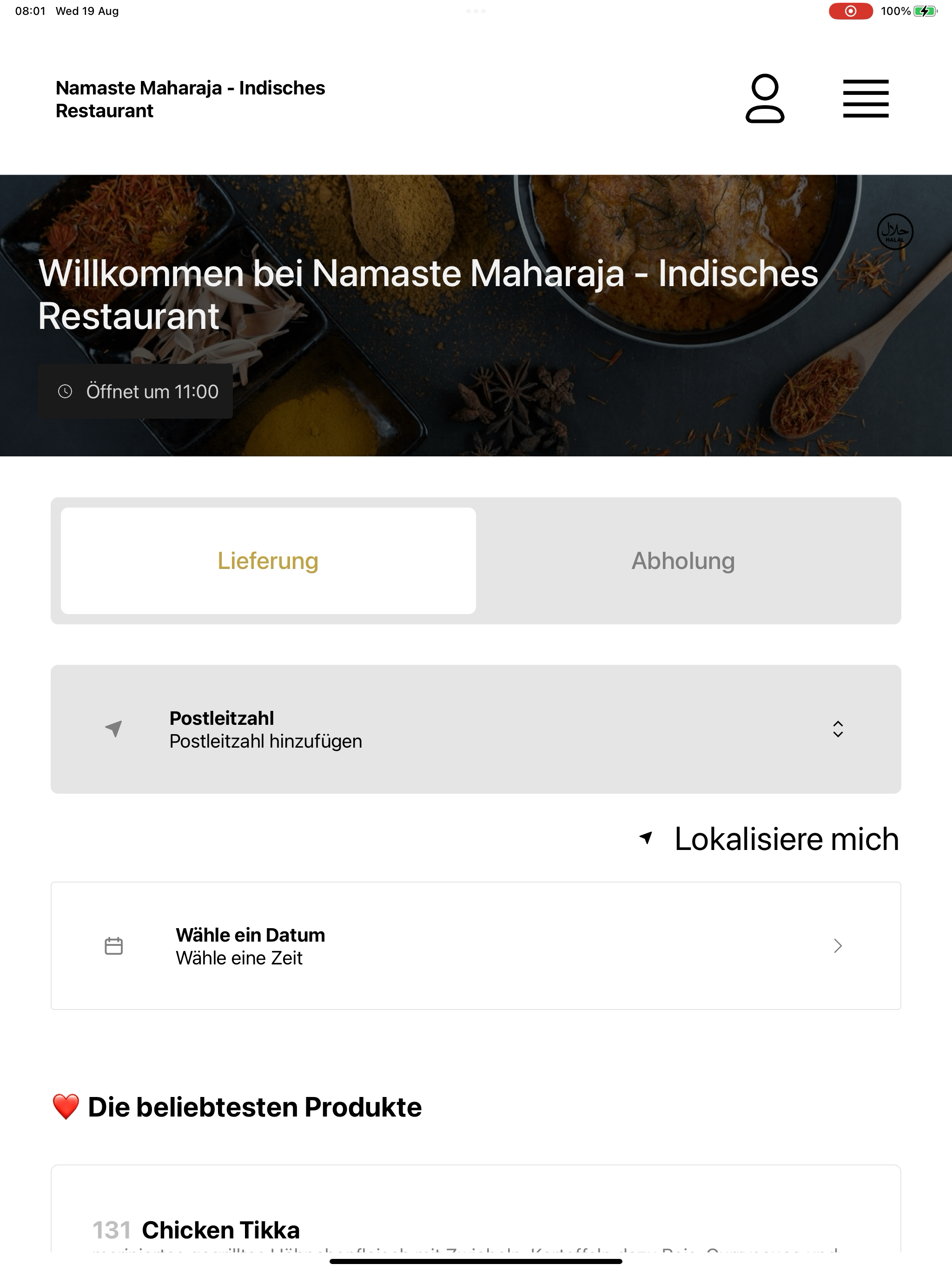 Namaste Maharaja Löhne screenshot 13