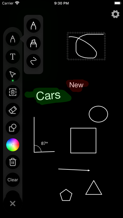 Virtual Whiteboard Screenshot