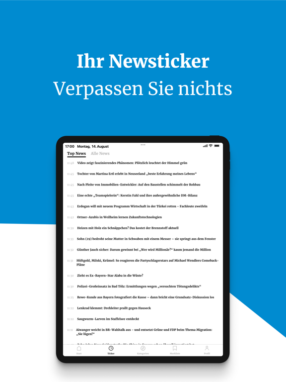 Screenshot #6 pour Merkur: Aktuelle Nachrichten