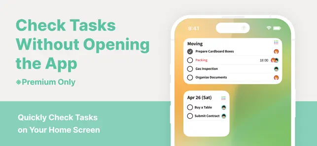 WeDo: Shared To-Do & Planner iPhone screenshot 4