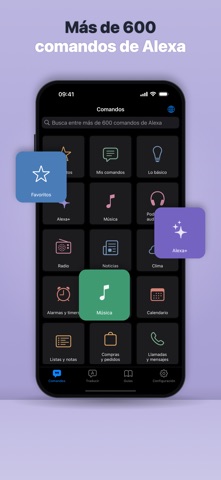 Comandos de voz para Alexa iPhone screenshot 2
