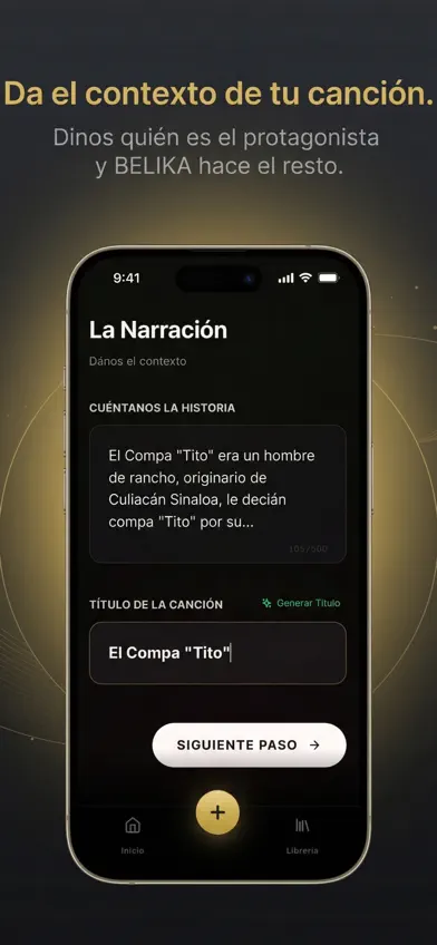 Belika: Corridos & Regional IA screenshot 2