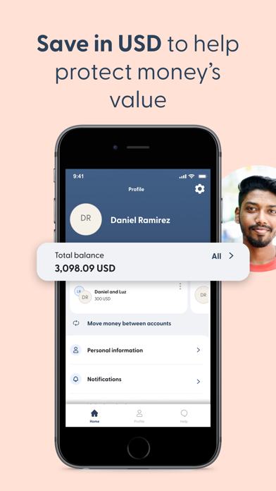 Remitly Circle: Global Account Screenshot