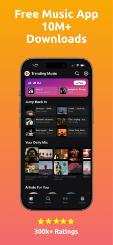 Trending Music Player Screenshot 1 of 10