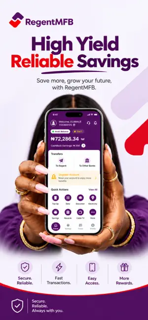 RegentMFB – Lifestyle Banking screenshot 2