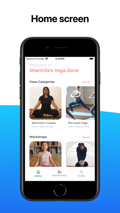 Sharmila Yoga Zone Screenshot