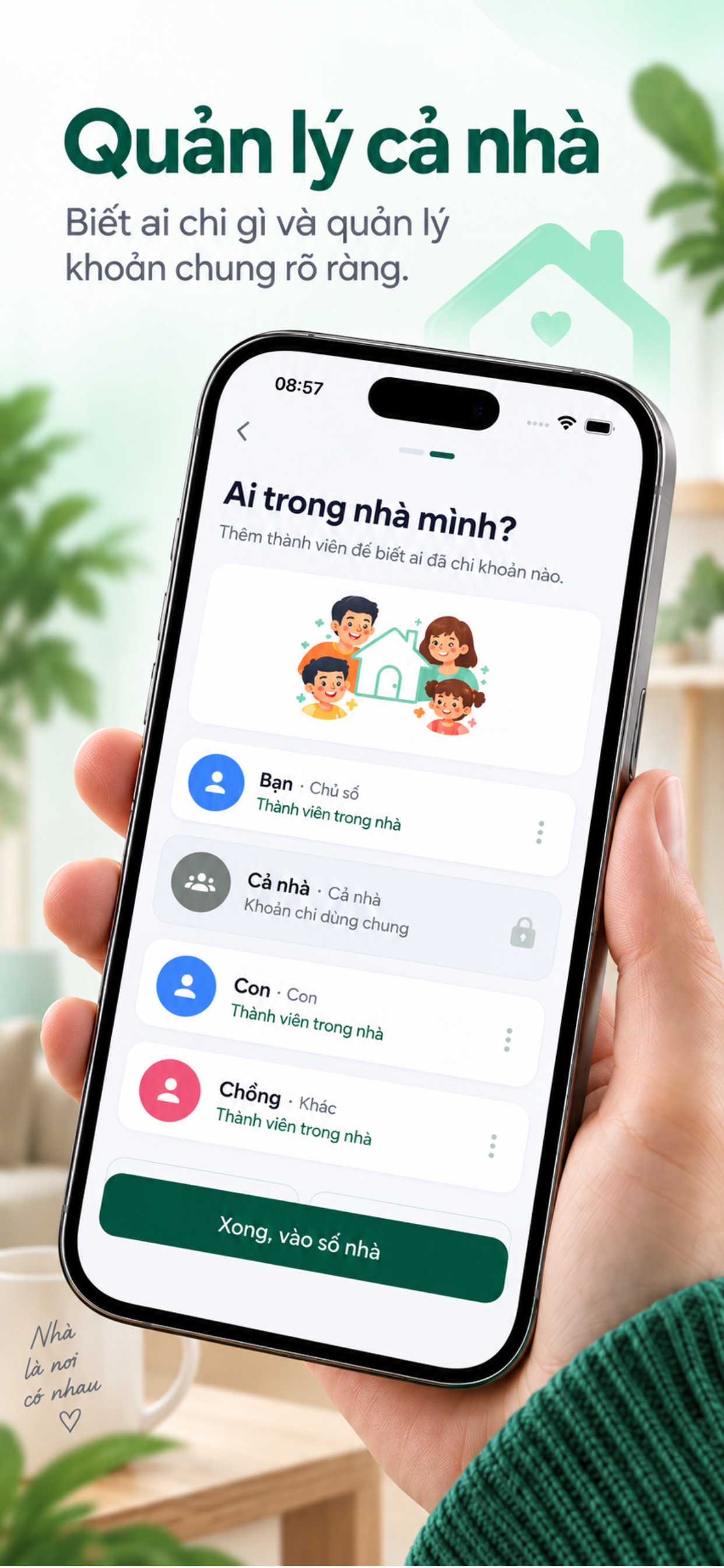 Screenshot 3 of Homi: Ví gia đình